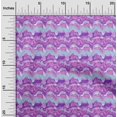 thumbnail image 2 of oneOone Silk Tabby Purple Fabric Abstract Craft Projects Decor Fabric Printed By The Yard 42 Inch Wide, 2 of 4