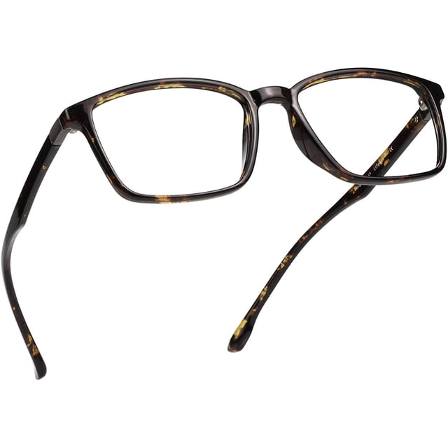 LifeArt Blue Light Blocking Computer Reading Glasses with Transparent Lens for Women/Men