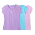 thumbnail image 1 of Bienzoe T-Shirt Respirant à Séchage Rapide pour Fille, Paquet-K 10/12, 1 of 9