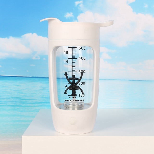 WIFKLSIIPG USB Electric Protein Shake Bottle Electric Shaker Cup Fully Automatic Mixing Cup Rechargeable Sports Portable Protein Powder Shaker Cup
