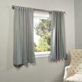 thumbnail image 2 of HPD HALF PRICE DRAPES BOCH-174402-63 Occultant Rideau 63 Pouces 50 x 63 Gris Neutre 1 Panneau, 2 of 10