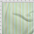thumbnail image 2 of oneOone Tissu Polyester Lycra Multicolore à Rayures BTY 56 Pouces de Large, 2 of 3