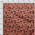 thumbnail image 3 of oneOone Georgette Viscose Orange Fabric Abstract Floral Sewing Craft Projects Fabric Prints By Yard 42 Inch Wide-2ra, 3 of 5