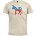 thumbnail image 1 of T-Shirt Adulte Logo Crème Donkey Démocrate Vieilli, 1 of 1
