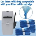 thumbnail image 2 of QJUHUNG Cat Litter Refills Bag  Compatible with Litter Refill Litter Disposal Refill Cartridge  Pail Liner Suitable for Genie Original Refill Cartridge Not Included(6 Pack), 2 of 7