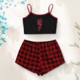 thumbnail image 2 of FhsagQ Lingerie Ensembles pour Femmes Jeu de Rôle Mode Vêtements de Nuit Lingerie sous-Vêtements Nuisette Lingerie pour Femmes Entrejambe Ouvert Ensemble de Lingerie pour Femmes Résille Rouge m, 2 of 5