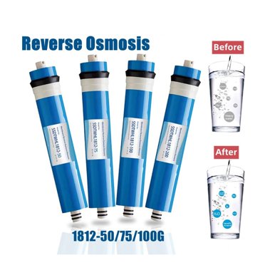 Filtre de Remplacement pour Système d'Eau à Osmose Inverse à Membrane RO 50/75/100 GPD pour la Maison, Purification, Filtration d'Eau
