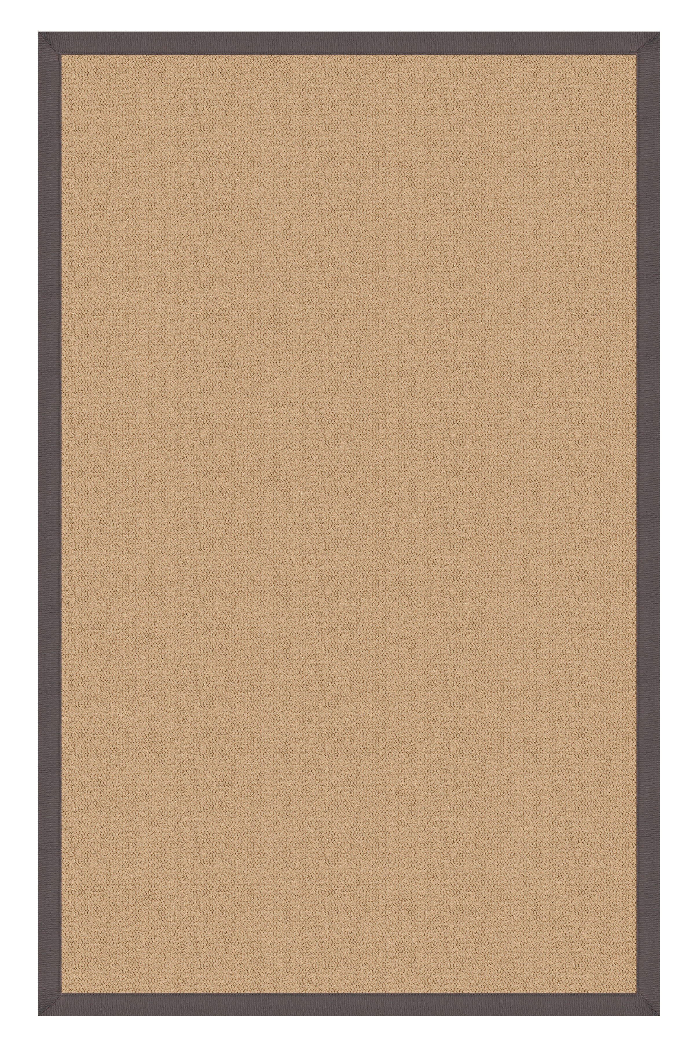 Tapis d'appoint Athena sisal et ardoise de 4 pi x 6 pi