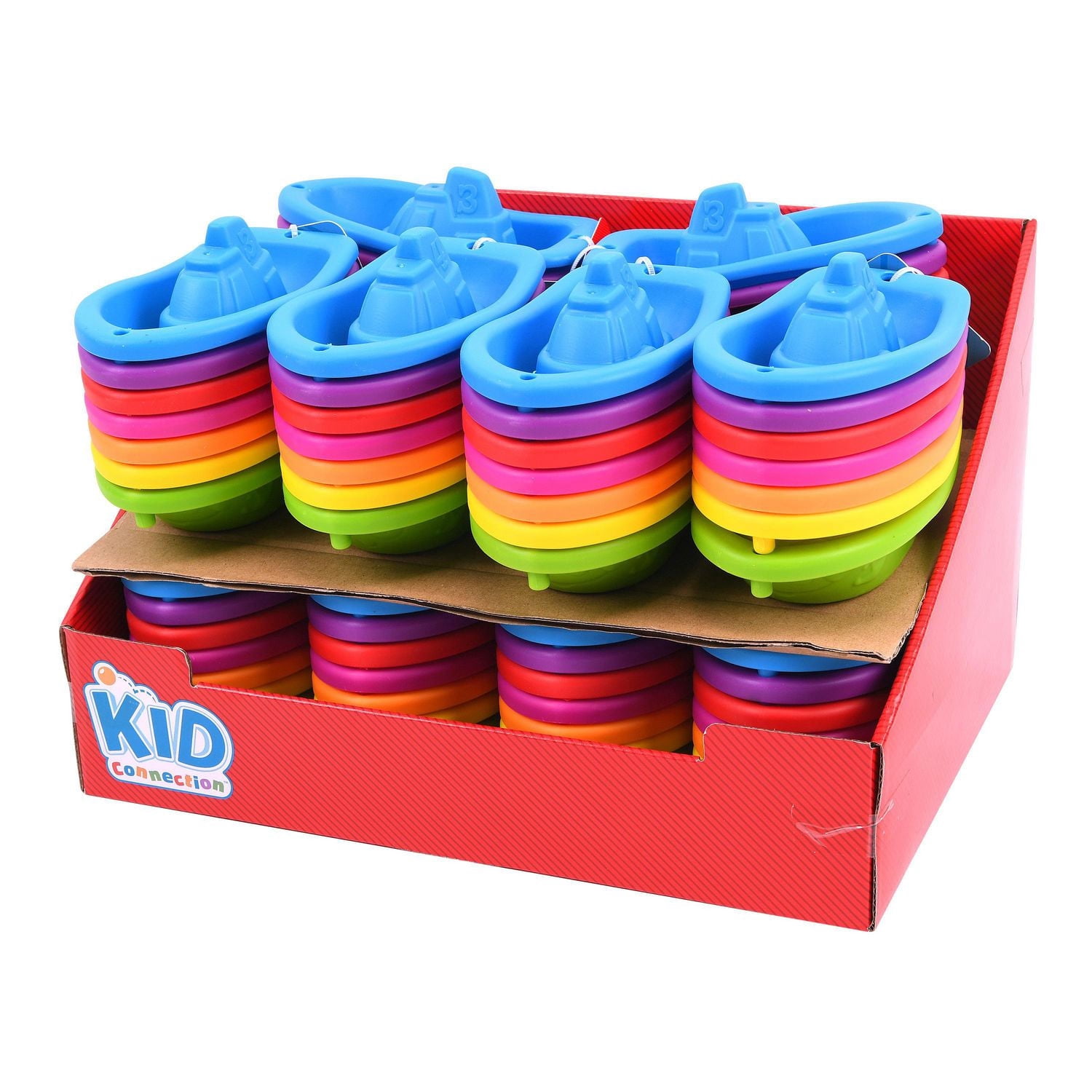 Bateaux empilables Jouet de bain kid connection 7 pièces