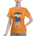 thumbnail image 1 of T-Shirt Basique à Manches Courtes pour Femmes Detective Conan Conan, 1 of 6
