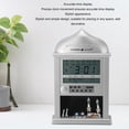 thumbnail image 4 of Digital Azan Mosque Prayer Wall Clock, Multifunctional Design, Accurate Time Display, Alarm Clock Function, Suitable for Home Decoration, 4 of 7