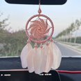 thumbnail image 1 of TIMIFIS Universal Jewelry Colorful Car Pendant Crochet Car Rearview Mirror Ornament Other Exterior Accessories, 1 of 6