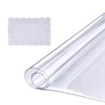 thumbnail image 1 of VEVOR Clear Table Cover Protector, 18" x 36"/457 x 925.4 mm Table Cover, 1.5 mm Thick PVC Plastic Tablecloth, Waterproof Desktop Protector for Writing Desk, Coffee Table, Dining Room Table, 1 of 9
