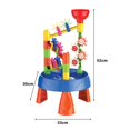 thumbnail image 2 of Table de Jeu pour Sable et Eau, Table de Bac à Sable pour Enfants, Ensemble de Jouets de Plage pour Utilisation Intérieure et Extérieure, 2 of 7