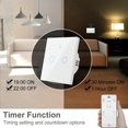 thumbnail image 3 of 1/2/3 Gang WiFi Smart Wall Touch Light Glass Panel For Alexa/Google APP, 3 of 4