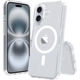 thumbnail image 5 of onn. iPhone 16 Plus Hard-Shell Clear Phone Case, Magsafe Compatible, Scratch Resistant, 5 of 5