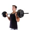 thumbnail image 1 of CAP Barbell Ensemble de poids Standard vinyle 100 lb/45,4 kg, 1 of 4