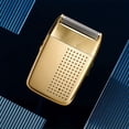 thumbnail image 4 of Mini Couteau à Barbe pour Hommes Portable à Tête de Gel Douche Rechargeable par Usb, 4 of 4
