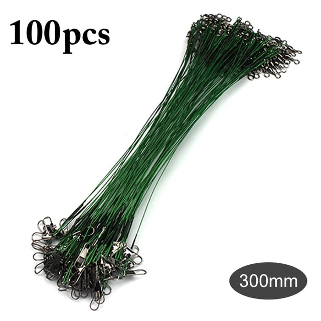 Bangcool 100CPS Fishing Leaders High Strength Stainless Steel Leader Lines Leader Wires