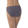 thumbnail image 3 of Vanity Fair Womens Body Shine Illumination String Bikini, 5, Steele violet, 3 of 4
