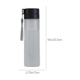 thumbnail image 3 of UsRHHA Large Capacity Sports Water Bottle with Drawstring, Portable Tumbler with Tea Infuser, Plastic Drink Container for Outdoor Activities, 3 of 7