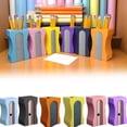 thumbnail image 2 of Orange Vintage Style Pencil Sharpener Pen Holder Desk Organizer Stationery Storage For Office School Supplies Retro Design Multipurpose Desktop Accessory 0.33 Lb, 2 of 2