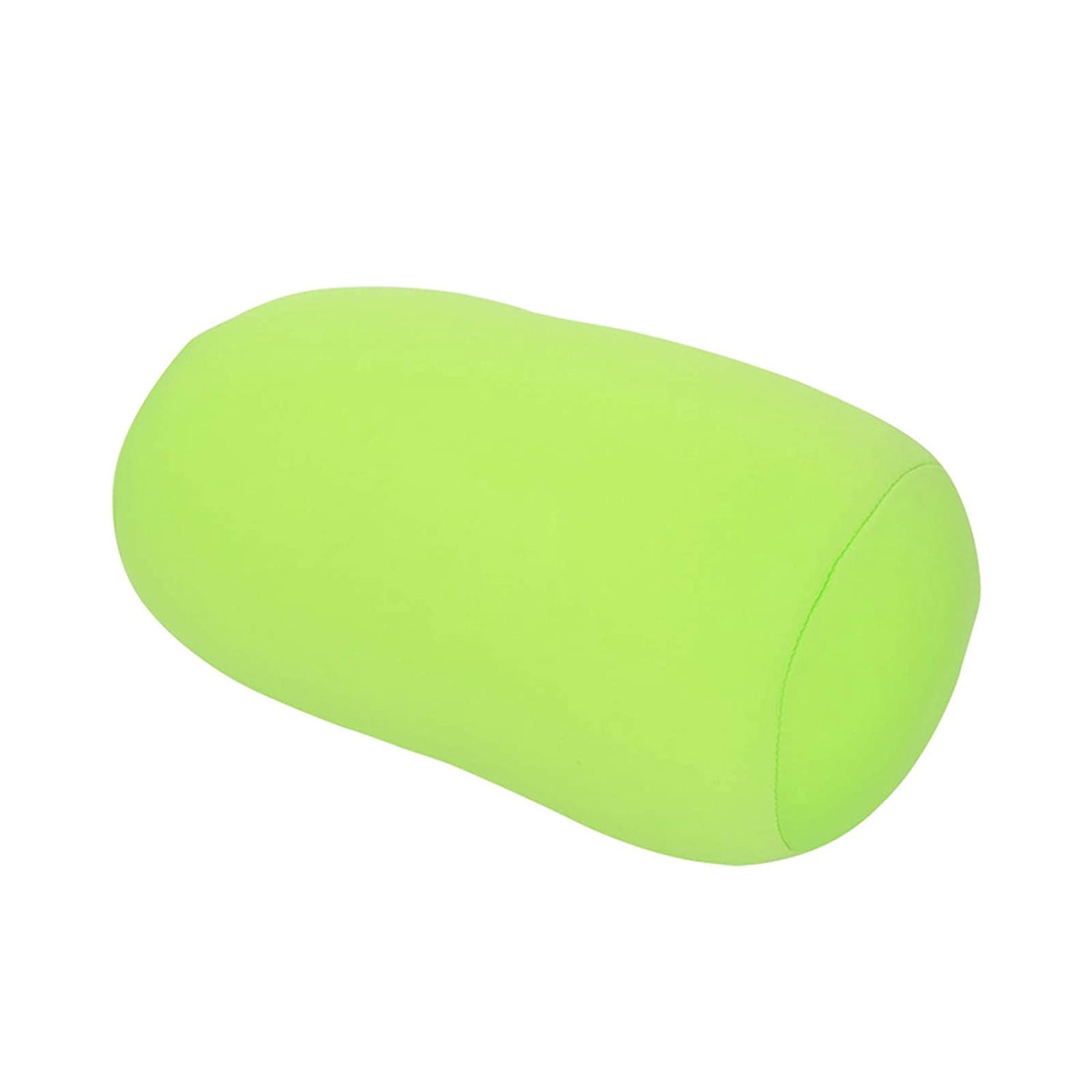 Ratfeit Cylindrical Pillow Comfortable Roll Pillow Microbead Jelly Bean Bed Pillow Tube Pillow Cushion for Head, Neck, Back Support
