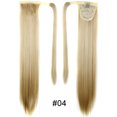thumbnail image 3 of Synthetic Wig Long Straight Protective Ponytail Wig Hair Wig, 3 of 10
