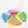thumbnail image 4 of fastboy Multi-colors Geometric Shaped Pet Potty Toilet Corner Bedding Box Small Animal Universal Plastic Toilet, 4 of 9
