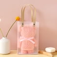 thumbnail image 2 of Pink High Density Bear Towel 35X75Cm Coral Fleece Soft Bath Towel For Personal Use Gift And Spa Care, 2 of 7