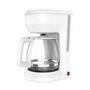 Mainstays 12 Cup Drip Coffee Maker - 12 Cup Switch Coffee Maker - White