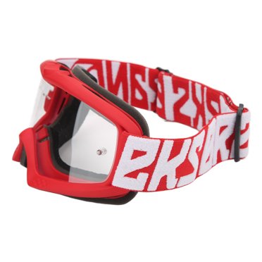 Adjustable Motorcycle Goggles, Scratch Proof Dirt Bike Goggles Transparent Motocross Goggles for Child Teenager