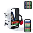 thumbnail image 1 of Tour de Rangement Universelle pour Jeux Pro - pour jusqu'à 18 Jeux - avec Support de Manette pour jusqu'à 4 Manettes - Accessoires de Jeu pour PS5 PS4 PS3 Xbox X/S/One Switch 1 + 2 Switch OLED Blu-ray, 1 of 5