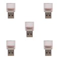 thumbnail image 3 of maskred USB Veilleuse Étoile Mini Ciel Romantique Étoilé Flexible pour Fête Rouge USB Coloré LED 5Ensemble, 3 of 6