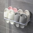 thumbnail image 1 of 180 Degree Foldable Wall Mounted Shoe Rack Non Drilling Slipper Holder for Bathroom and Home Storage, 1 of 3