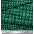 thumbnail image 2 of Soimoi Polyester Crepe Fabric Herringbone Small Print Fabric by Yard 42 Inch Wide, 2 of 3