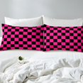 thumbnail image 4 of Erosebridal Plaid Buffalo Bed Sheets Set Queen Size, Checkered Bed Sheets Queen, Rectangle Room Decor 4-Piece, 4 of 7