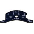 thumbnail image 2 of Violin Bridges Multifunctional Template Full Size Cello Bridge Repair Tool Cello 3/4 Shenzhuyue, 2 of 5