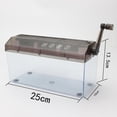 thumbnail image 3 of KLKCMS Mini A4 Paper Shredder Documents Cutting Tool Manual Shredder Desktop Stationery, 3 of 8