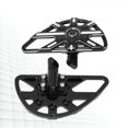 thumbnail image 3 of tredstone Motorcycle Foot Pegs Rest Footrest Pedals for Touring Black, 3 of 9