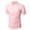 #1300-Pink, variant on Ceisia Men's Solid Color Slim Fit Short Sleeve Button-Down Dress Shirt White L Gifts