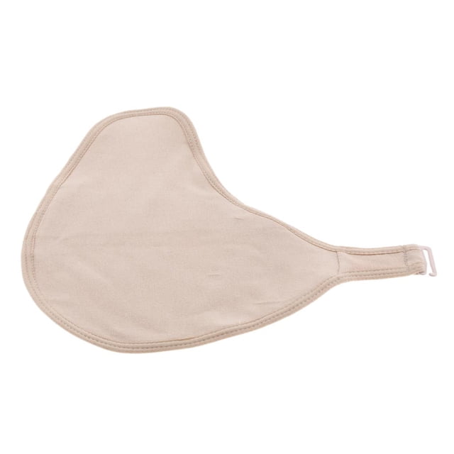 Women Silicone Breast Forms Cover Bag Sweat-absorbent Protective Sleeve, Keeps XS