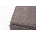thumbnail image 4 of Chase Fabric Ottoman With Flip Tray Lid (Charcoal Gray), 4 of 4
