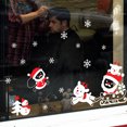 thumbnail image 2 of RKSTN Christmas Decorations Snowman Removable Home Vinyl Window Wall Stickers Decal Decor D Christmas Decor, 2 of 5