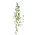 thumbnail image 3 of Artificial Green Plant Rattan Grass | Lifelike Plastic Foliage for Aquarium, Fish Tank, Water Feature, Air Conditioner Pipe Decor | 59in Long | Low Maintenance | Indoor Decoration, 3 of 6