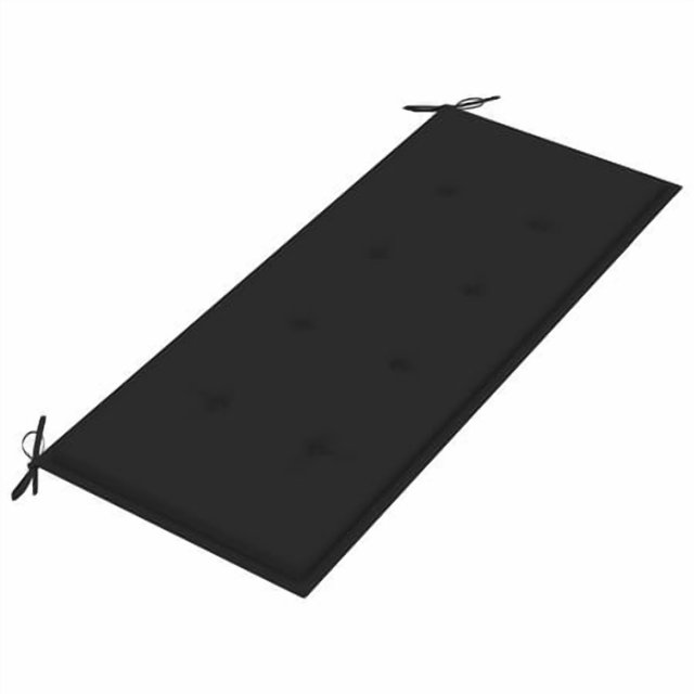 vidaXL Banc de Jardin avec Coussin 120 cm Bambou