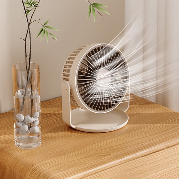 Summer Savings Kcavykas Countertop Fan Battery Powered Small Portable Adjustable Speed Usb Rechargeable Fan Powerful Fan Suitable for Children Women Men Indoor Outdoor Traveling