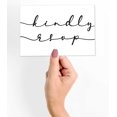 thumbnail image 2 of Inkdotpot 50 Blank RSVP Postcards Classy Script Style Print 4"X6" Response Cards,RSVP Reply Card For Wedding,Bridal Shower,Baby Shower, 2 of 5