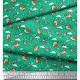 thumbnail image 3 of Soimoi Cotton Voile Fabric Dot,Cloud & Bird Cartoon Print Fabric by Yard 42 Inch Wide, 3 of 3