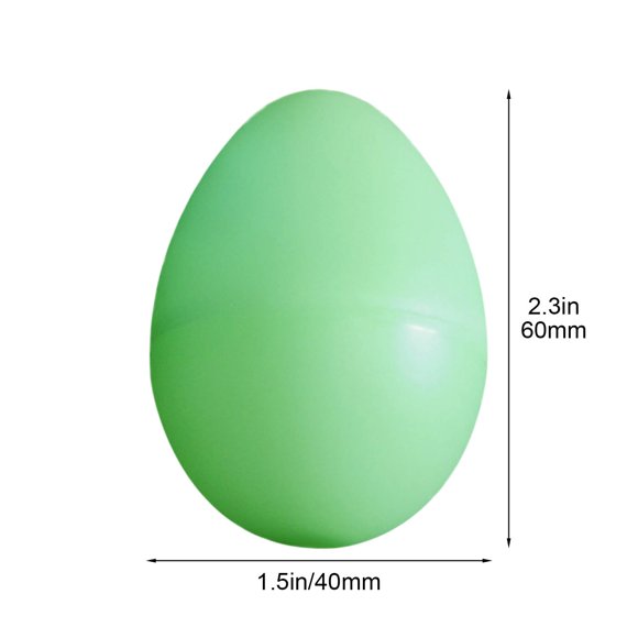 Cheapark Disposable Glow Stick Eggs Easter Glitter Party Glow Eggs 2ml